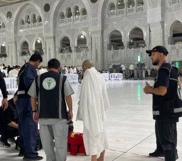 متطوعو ساعد يستعدون للمهمة