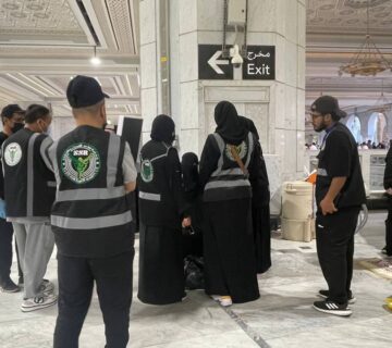 متطوعو جمعية ساعد يستعدون لمهمة إنقاذ في مكة