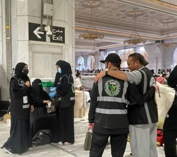 عملية إنقاذ إنسانية تنفذها جمعية ساعد