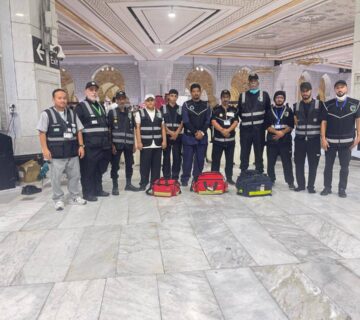 تخطيط ميداني لعملية إنقاذ في مكة