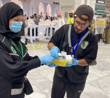 معدات وأجهزة البحث المتخصصة لجمعية ساعد