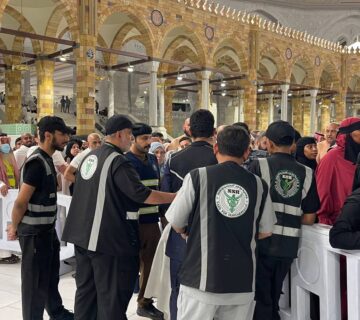 تقديم دعم إنساني من جمعية ساعد