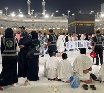 مهمة بحث ميدانية لفريق ساعد في مكة